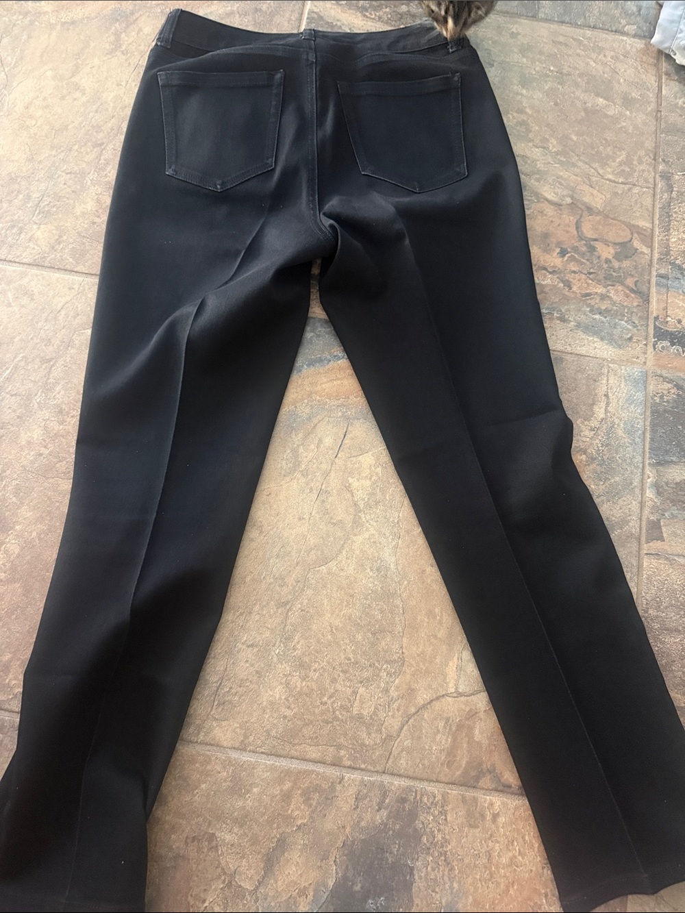 Charter Club Black Straight Jeans - Picture 4 of 4